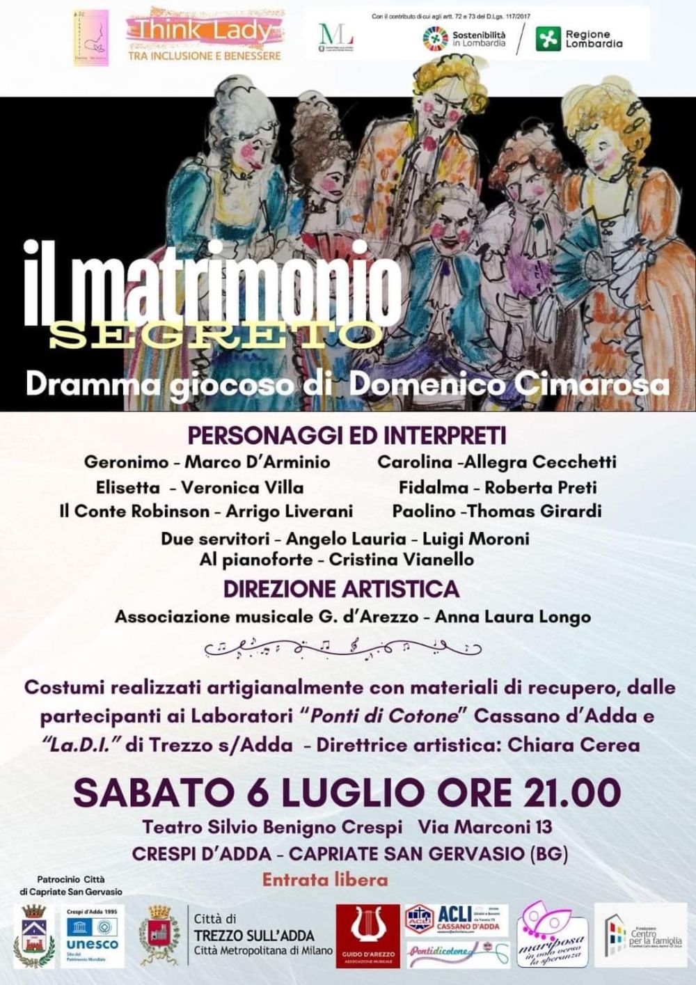 il matrimonio SEGRETO - Circolo Acli Cassano D'Adda (MI)