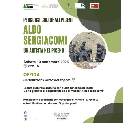 Aldo Sergiacomi: Un Artista Nel Piceno - Offida (AP) - US Acli Marche