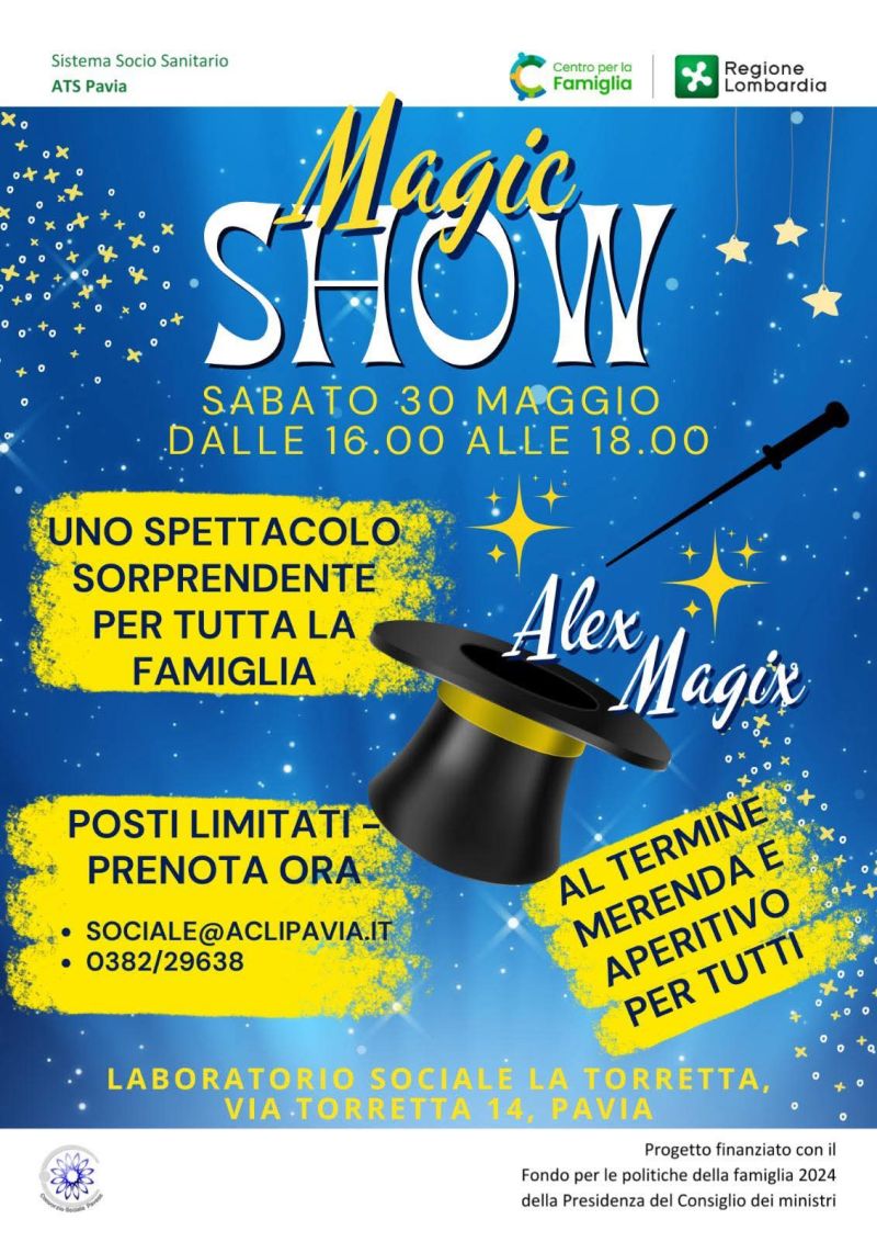 MAGIC SHOW - PAVIA