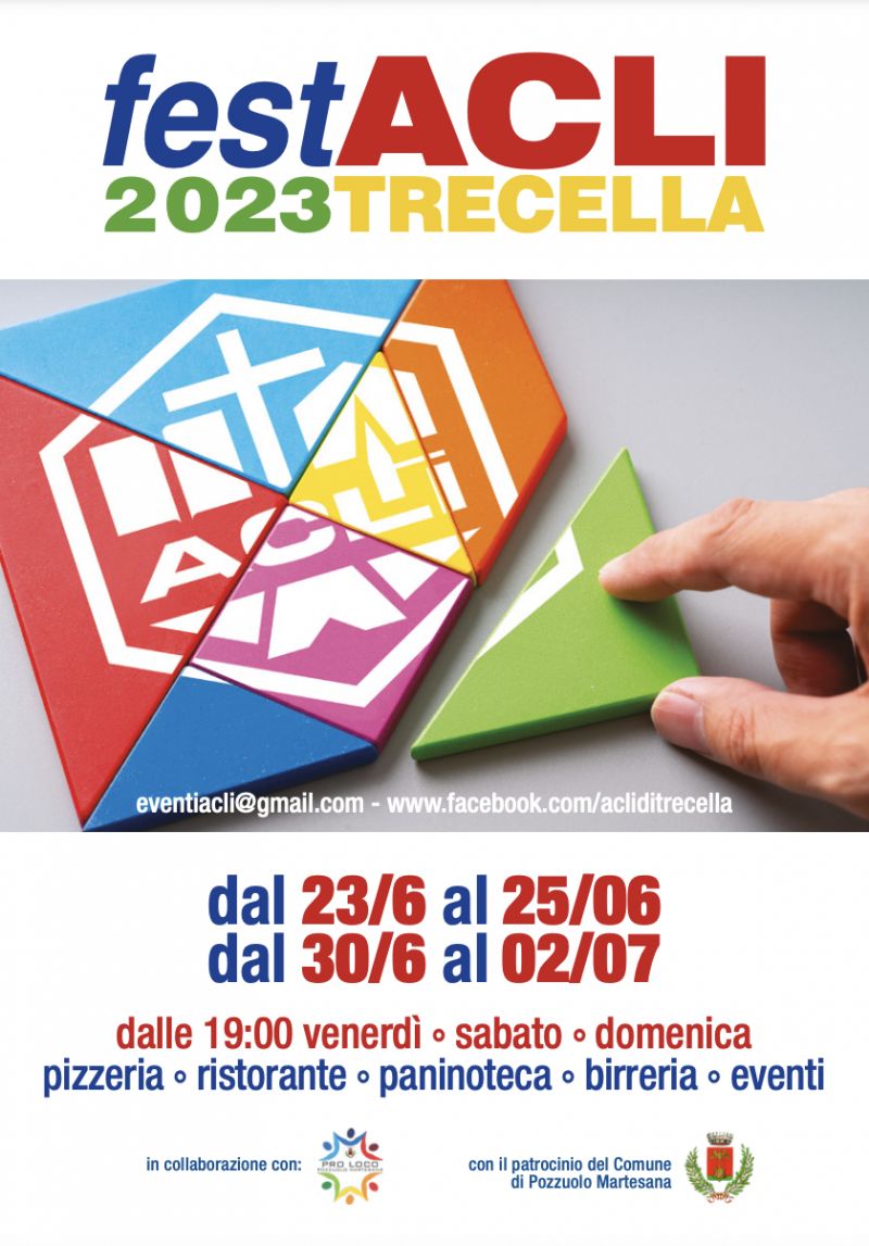 FestAcli 2023 Trecella - Circolo Acli Trecella (MI)