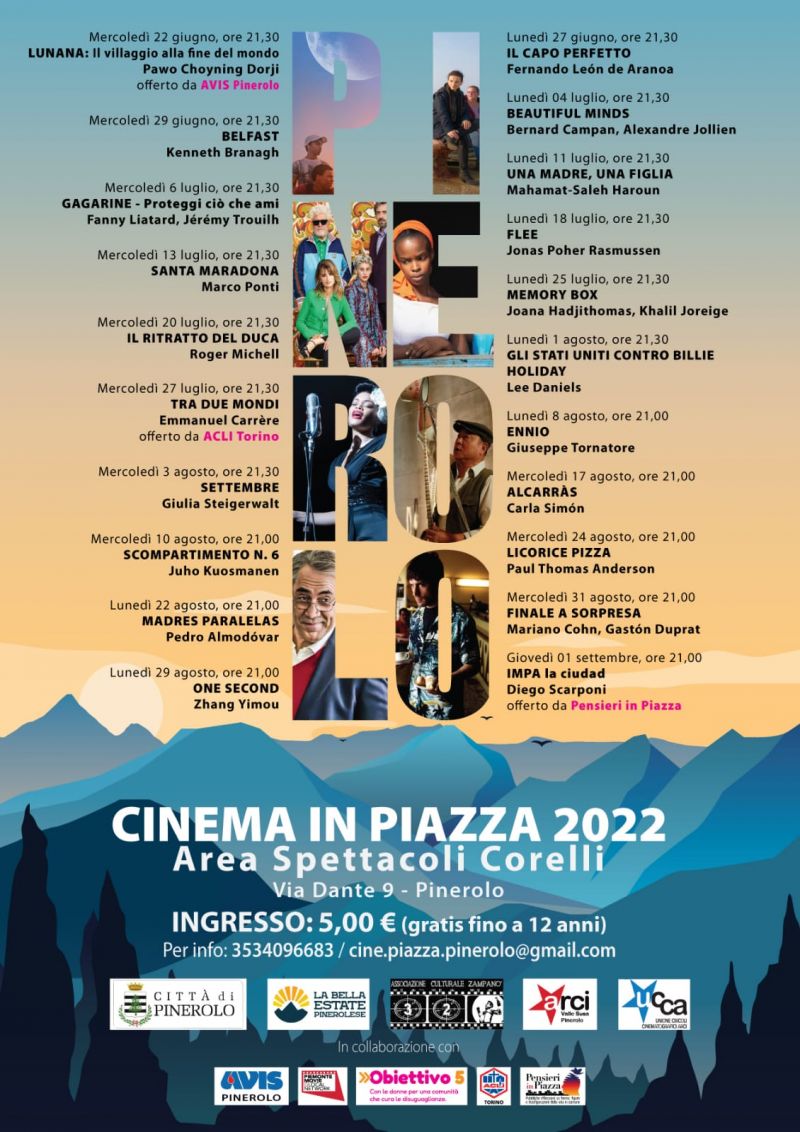 Cinema in piazza 2022. Settembre   - Acli Torino (TO)