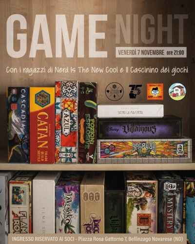 Game Night - Bellinzago (NO) - Circolo Acli Bellinzago (NO)