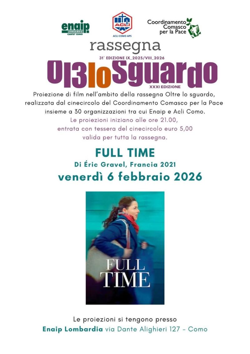 RASSEGNA "OLTRE LO SGUARDO" - ENAIP LOMBARDIA CANTU'-COMO - ACLI COMO APS (CO) - COMO (CO)