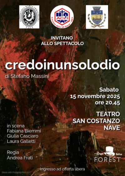 credoinunsolodio - Nave - Circolo Acli Nave (BS)