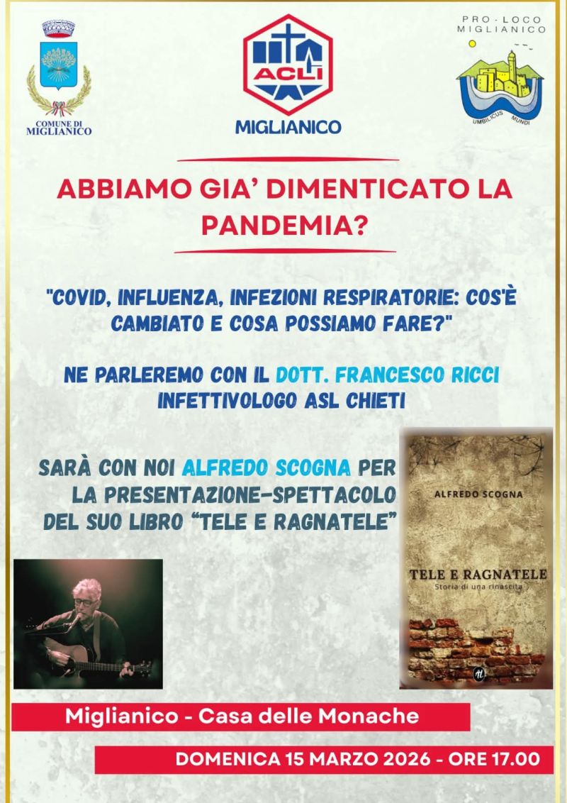ABBIAMO GIA' DIMENTICATO LA PANDEMIA? - MIGLIANICO (CH)