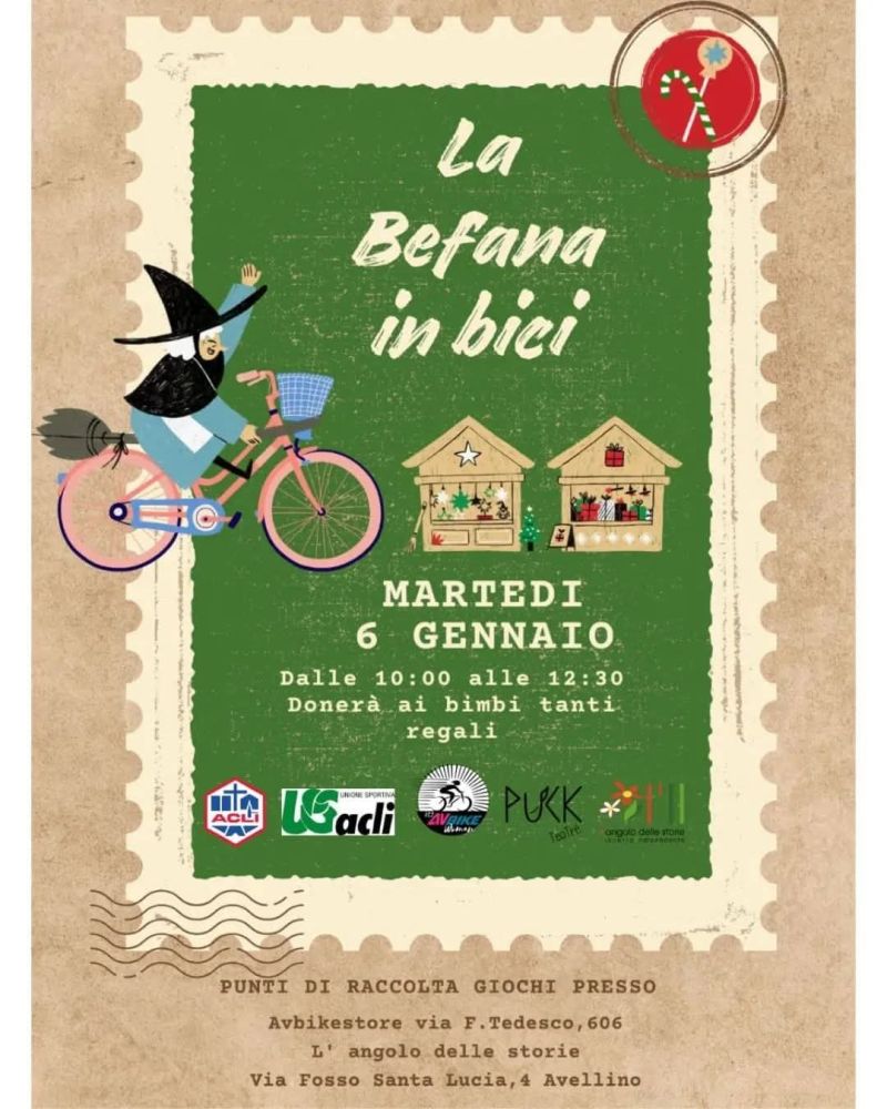 LA BEFANA IN BICI - AVELLINO