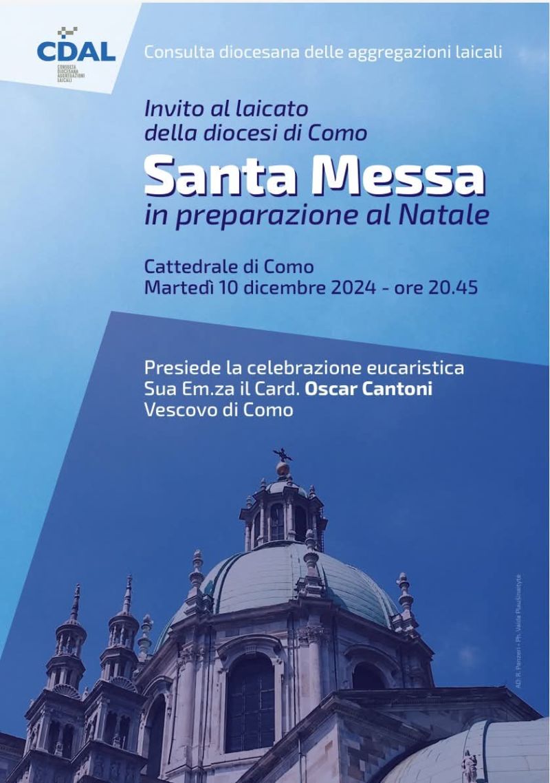 Santa Messa in preparazione al Natale - Acli Como (CO)