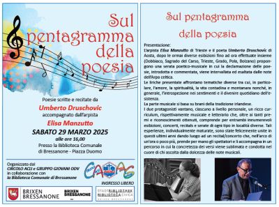 Sul pentagramma della poesia - Circolo Acli Bressanone (BZ)