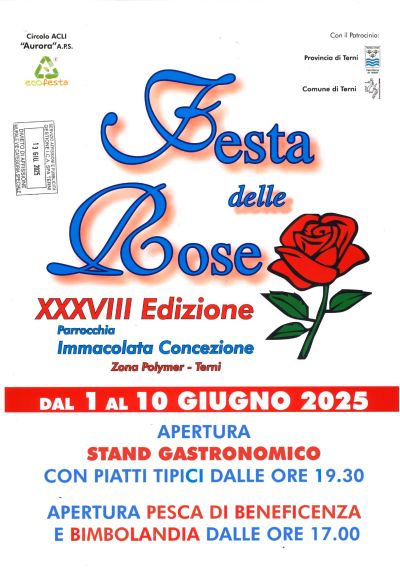 Festa delle Rose - Terni - Circolo Acli Aurora (TR)