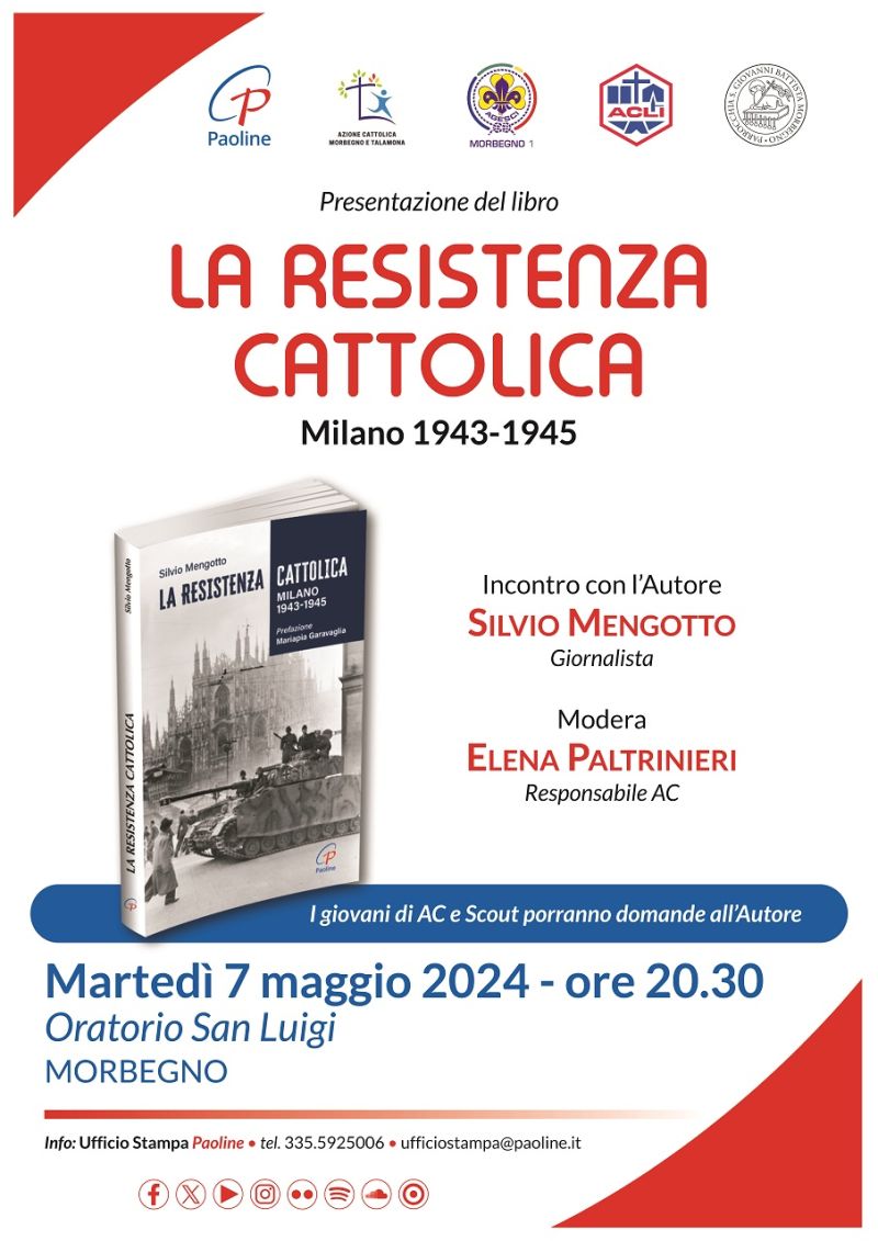 Presentazione del libro "La Resistenza Cattolica" - Circolo Acli Morbegno (SO)