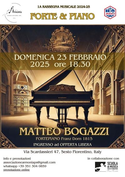 Forte e Piano: Matteo Bogazzi - Acli Firenze (FI)