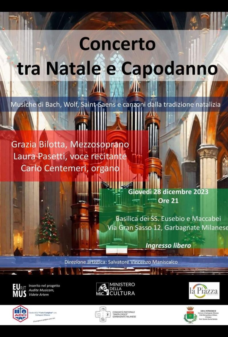 Concerto tra Natale e Capodanno - Circolo Acli Carlo Castiglioni (MI)