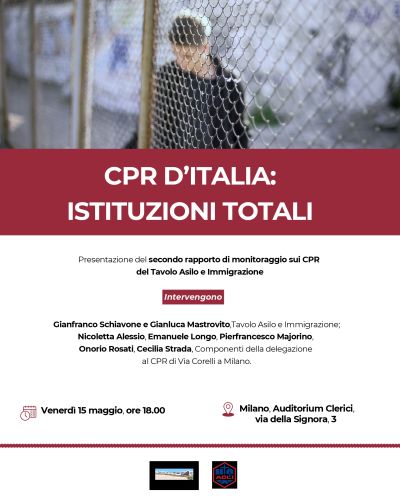 CPR IN ITALIA: ISTITUZIONI TOTALI - MILANO