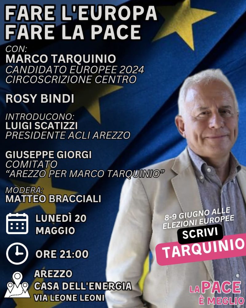 Fare l&#039;Europa, Fare la Pace - Acli Arezzo (AR)
