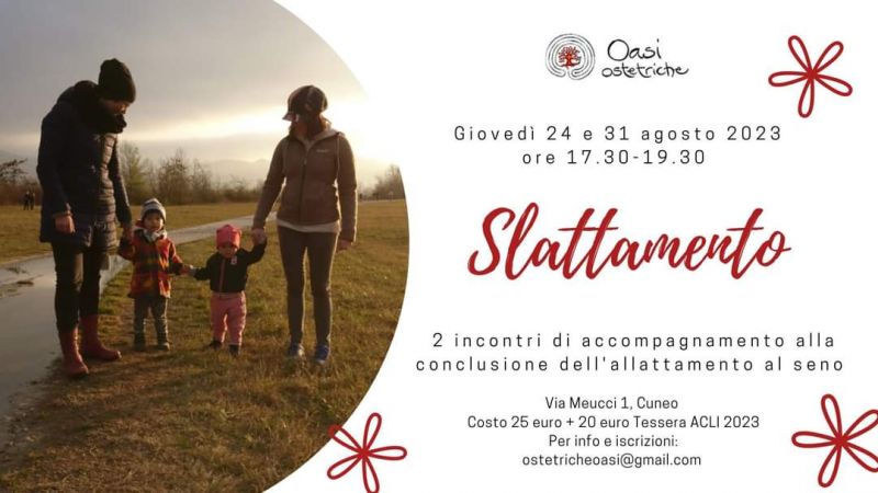 Slattamento - Ass. "Oasi Ostetriche" aff. Acli Cuneo (CN)