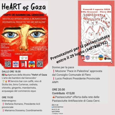 HeART of Gaza - Flero (BS) - Acli Brescia (BS)