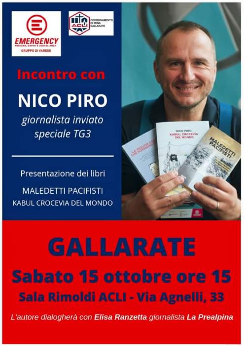 Incontro con Nico Piro - Circolo Acli Gallarate (VA)