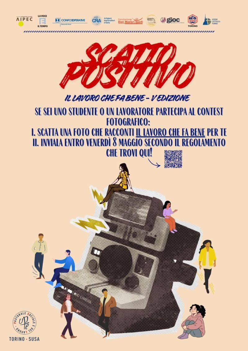 SCATTO POSITIVO - IL LAVORO CHE FA BENE - TORINO