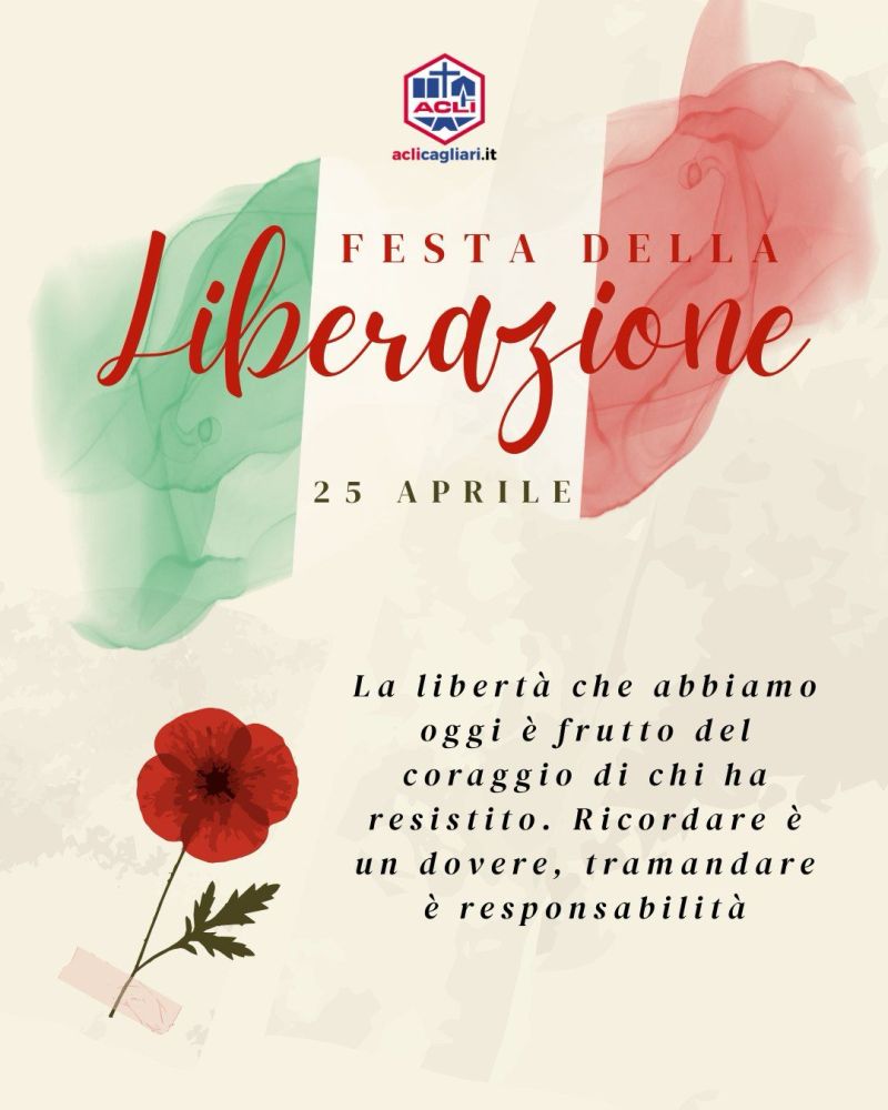25 APRILE FESTA DELLA LIBERAZIONE - CAGLIARI