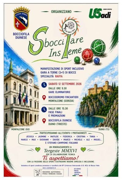 SBOCCIARE INSIEME - MONFALCONE (GO) - DUINO (TS) - US ACLI TRIESTE