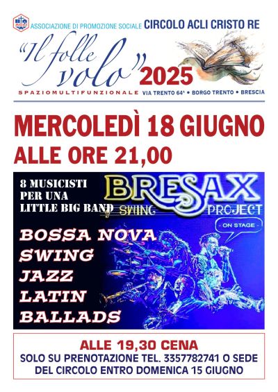 "Il folle vola" 2025 - Brescia - Circolo Acli Cristo Re (BS)