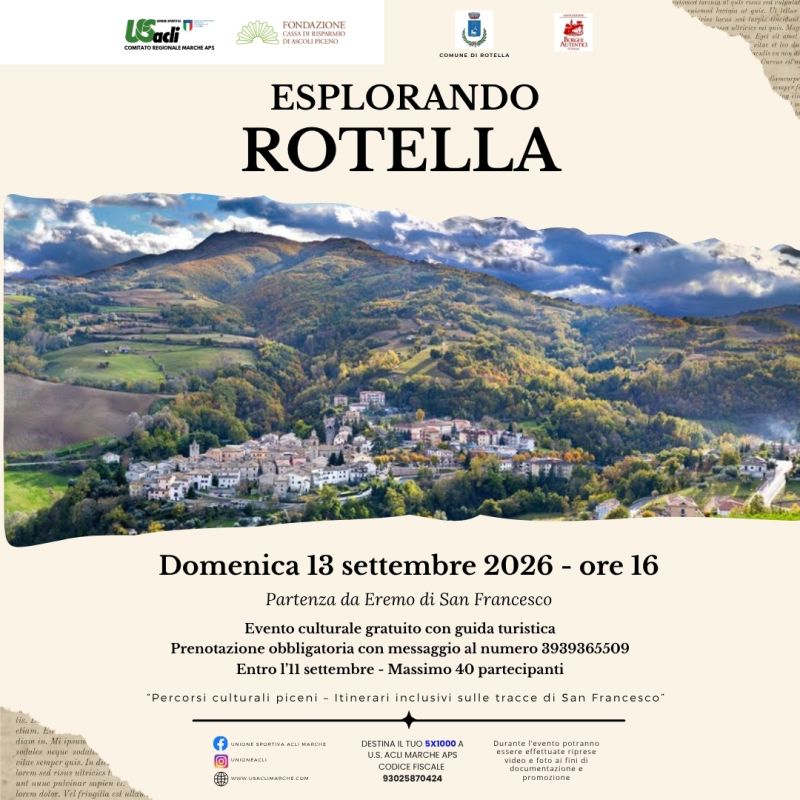 ESPLORANDO ROTELLA - ASCOLI PICENO - US ACLI MARCHE