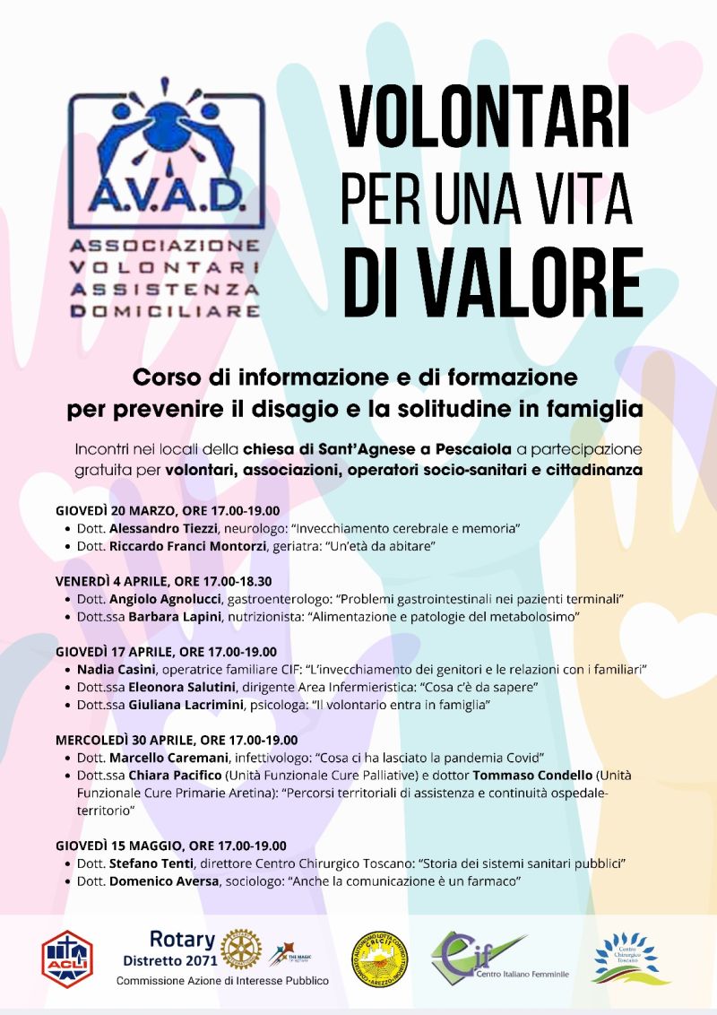 Volontari per una vita di valore - Acli Arezzo (AR)