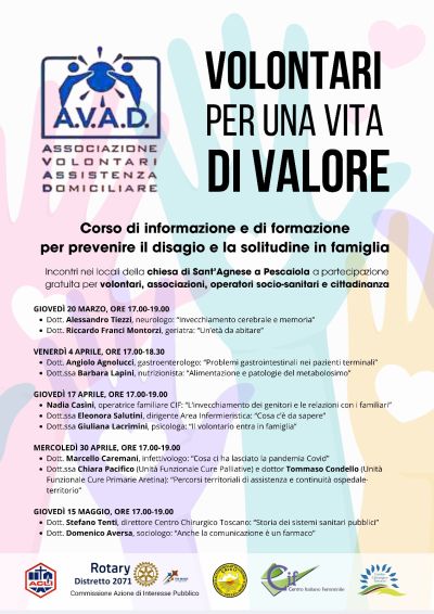 Volontari per una vita di valore - Acli Arezzo (AR)
