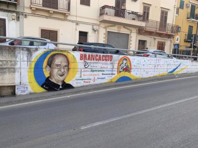 Realizzazione di pannelli decorativi e di murales nel ricordo dell’impegno del Beato Pino Puglisi - Acli Palermo (PA)