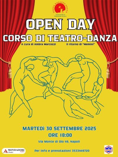 Open Day: Corso di Teatro-Danza - Napoli - Circolo Acli Sogna Ragazzo Sogna (NA)