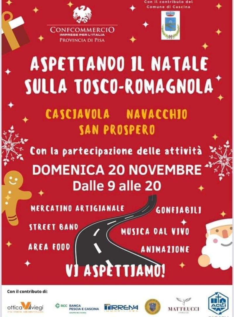 Aspettiamo il Natale sulla Tosco-Romagnola - Circolo Acli Cascina (PI)