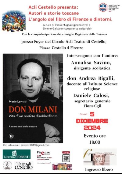 Autori e storie toscane - Circolo Acli Cestello (FI)