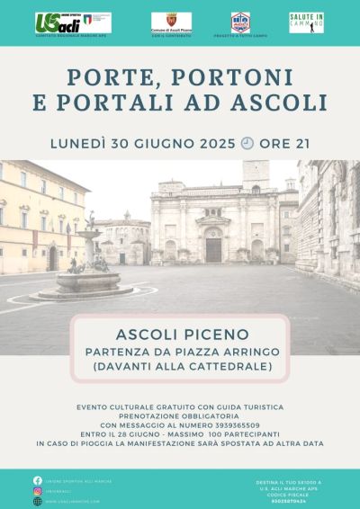 Porte, portoni e portali - Ascoli Piceno - US Acli Marche