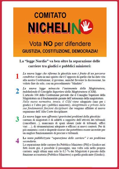 COMITATO NICHELINO - VOTA NO