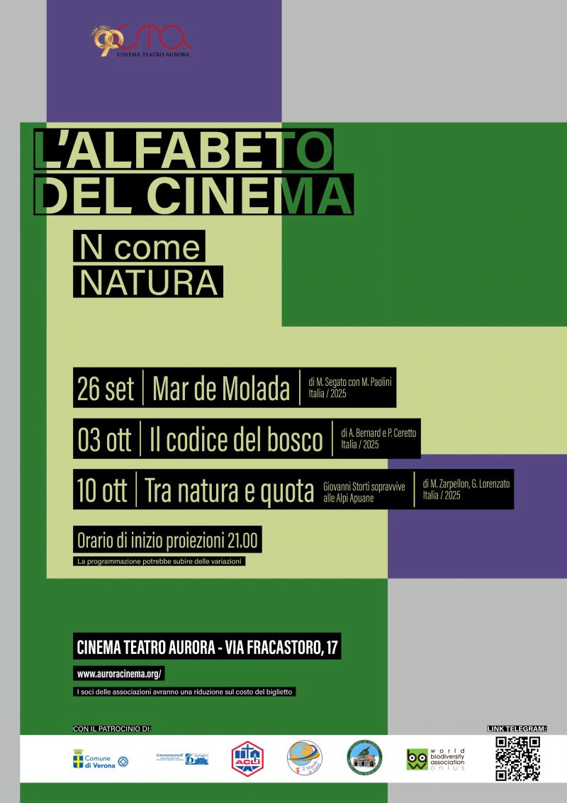 L'alfabeto del cinema: Mar de Molada - Verona - Acli Verona (VR)