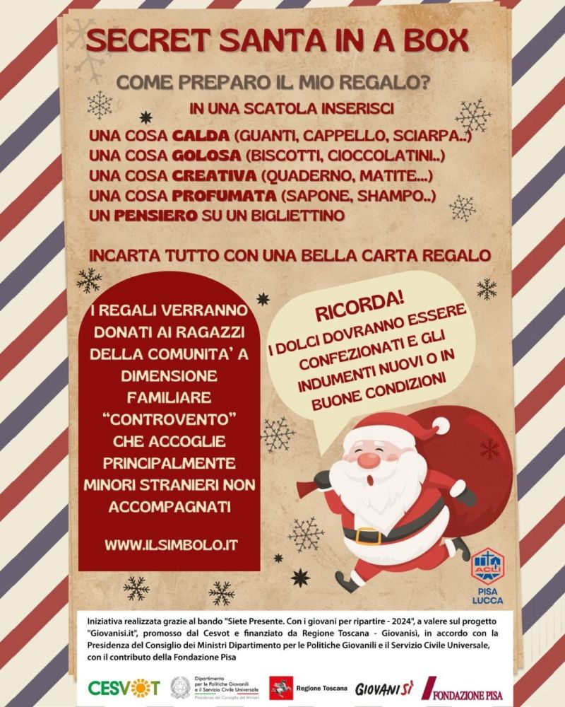 Secret Santa In a Box - Acli Pisa e Lucca (PI)
