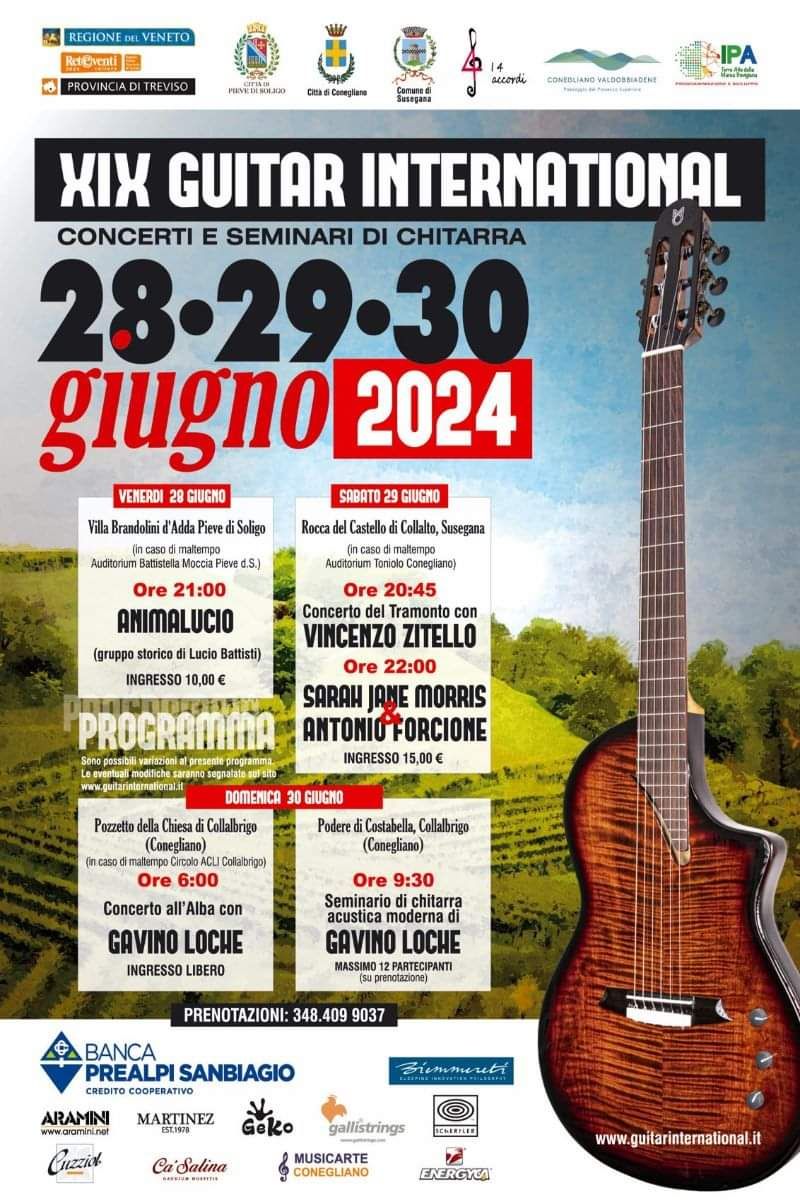 XIX Guitar International - Circolo Acli Collalbrigo (TV)