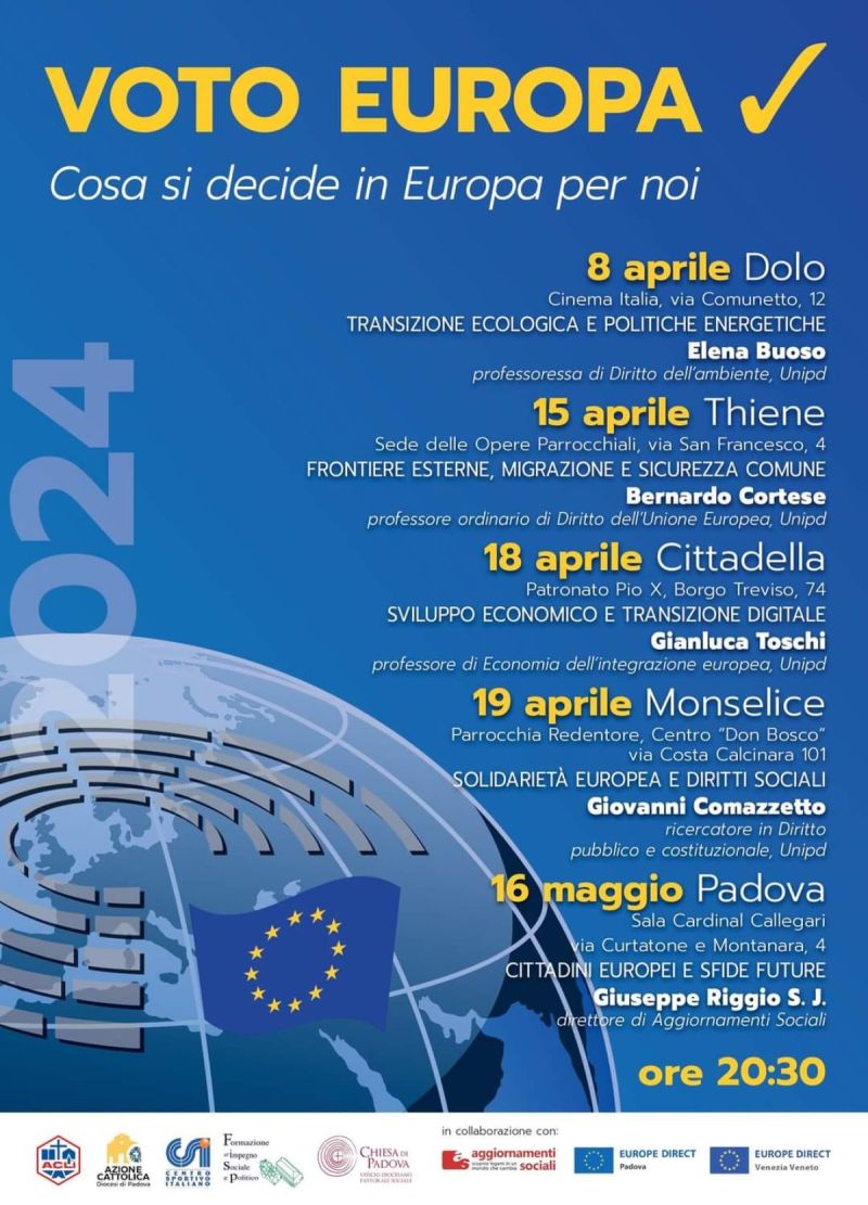 Voto Europa: Cittadini europei e sfide future - Acli Padova (PD)