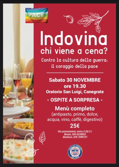 Indovina chi viene a cena? - Circolo Acli Canegrate (MI)