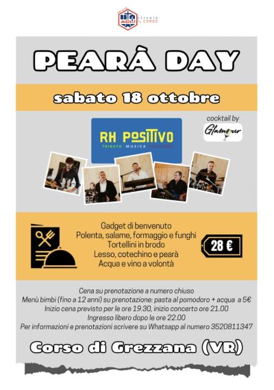 Pearà Day - Corso di Grezzana (VR) - Circolo Acli Il Corso (VR)