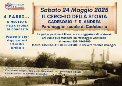 Il cerchio della storia - Circolo Acli Concesio (BS)