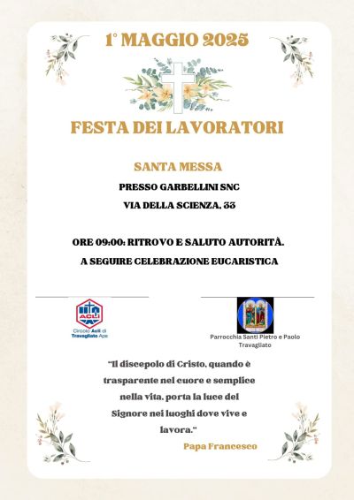 Festa dei Lavoratori - Circolo Acli Travagliato (BS)