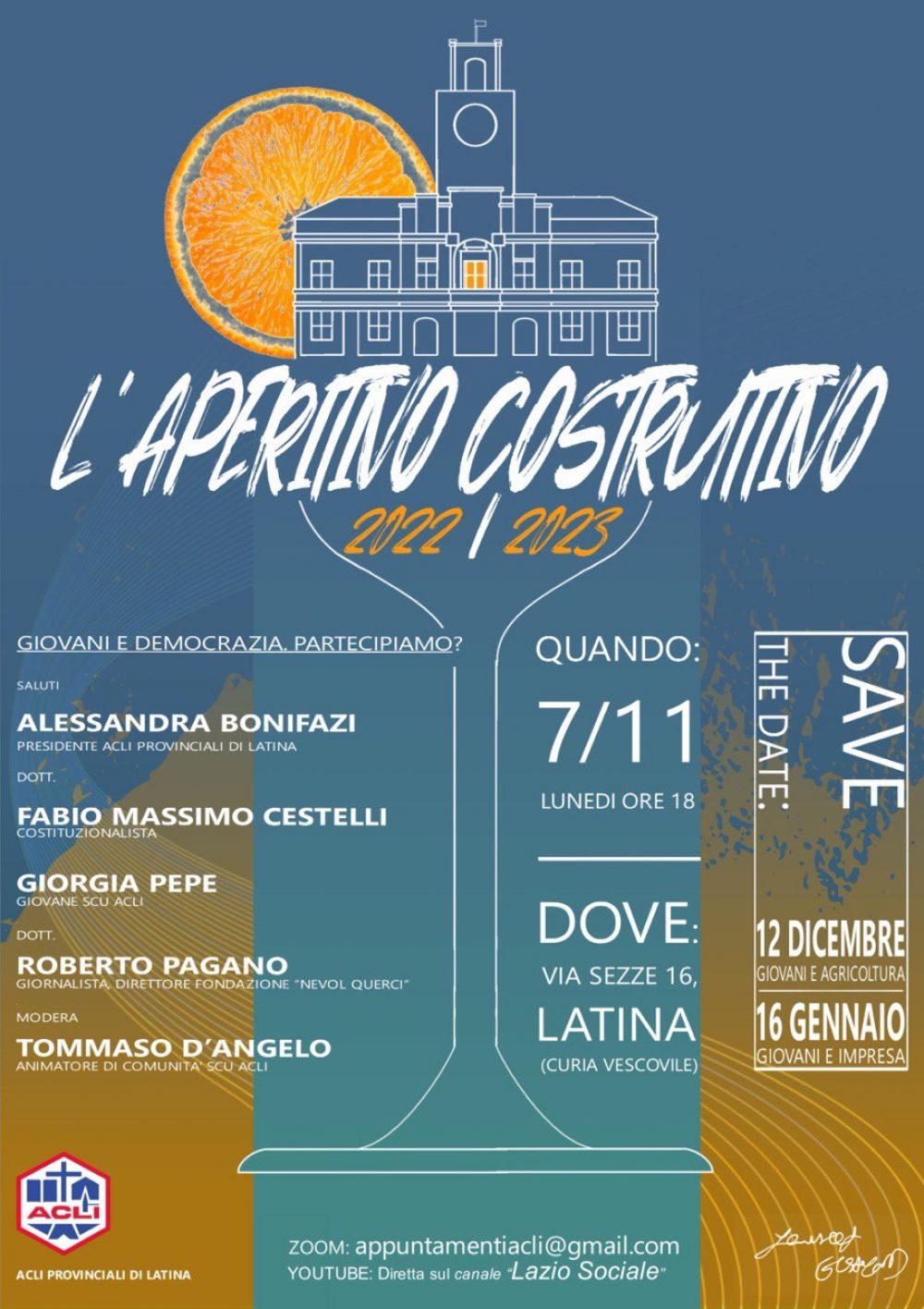 L'aperitivo costruttivo - Acli Latina (LT)