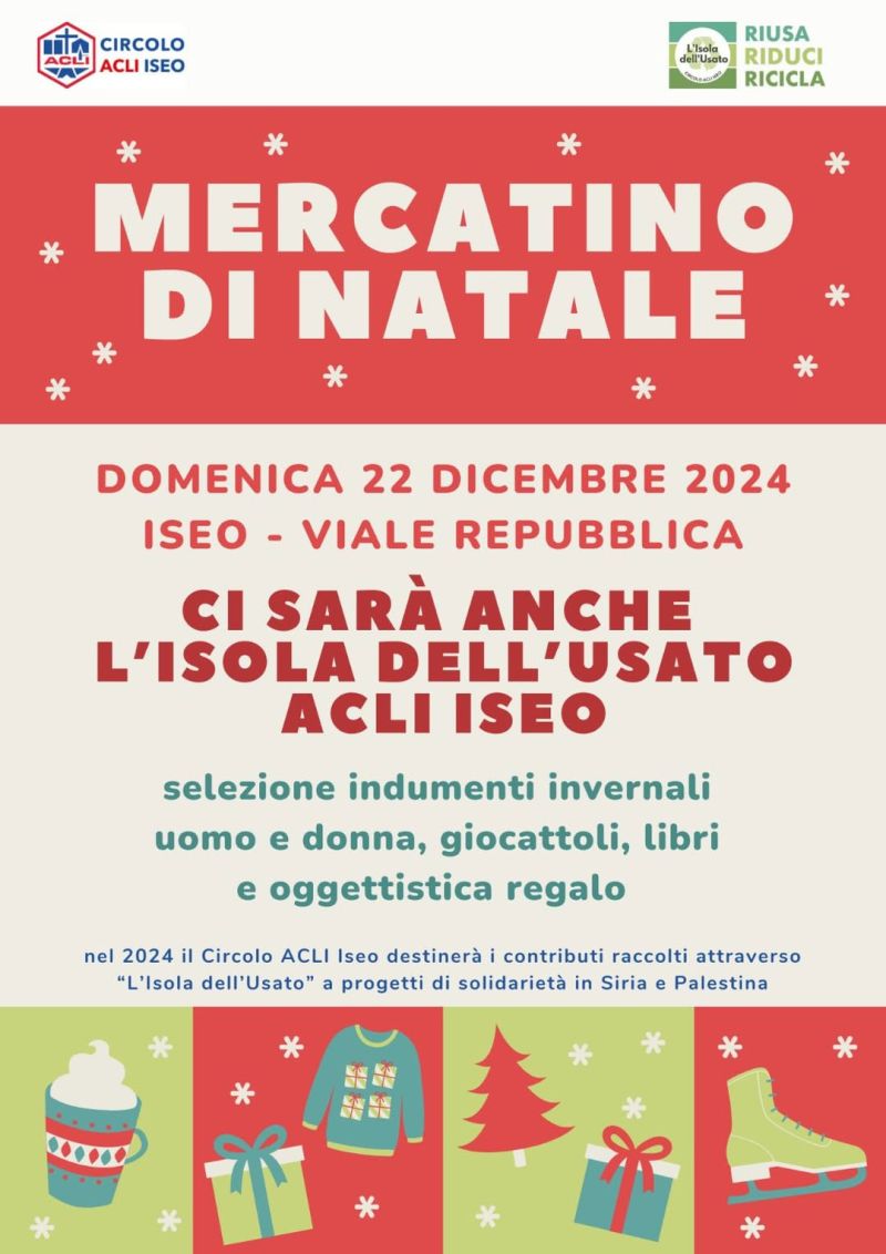 Mercatino di Natale - Circolo Acli Iseo (BS)
