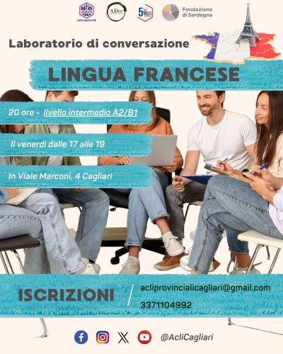 LABORATORIO DI CONVERSAZIONE - LINGUA FRANCESE - CAGLIARI