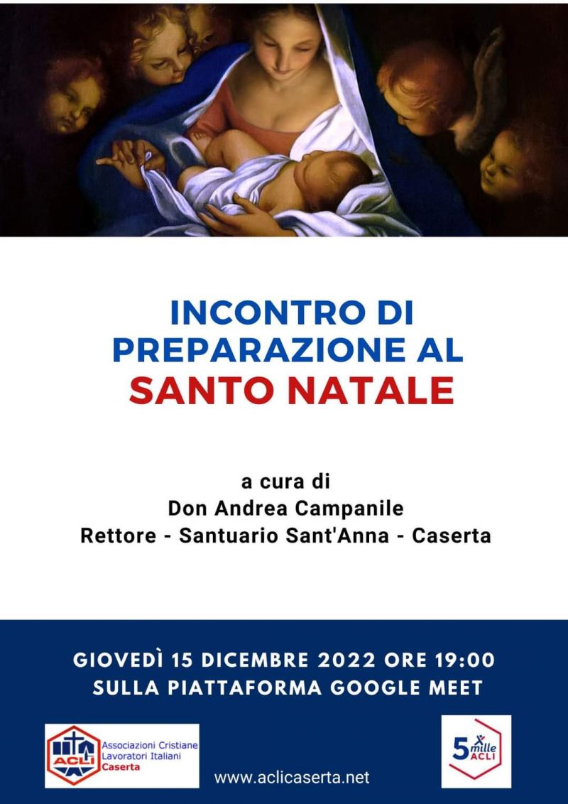Incontro di preparazione al Santo Natale - Acli Caserta (CE)