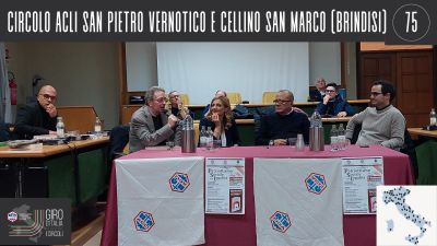 CIRCOLO ACLI SAN PIETRO VERNOTICO E CELLINO SAN MARCO (BRINDISI). DUE CIRCOLI PER UN’UNICA ENTITA’ AL SERVIZIO DELLE PERSONE: SENSIBILIZZARE SUI TEMI SOCIALI, SUPPORTARE LE FRAGILITA’.
