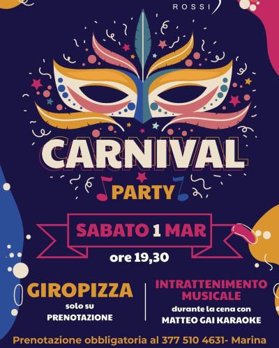 Carnival Party - Circolo Acli Valle Rossi (CN)