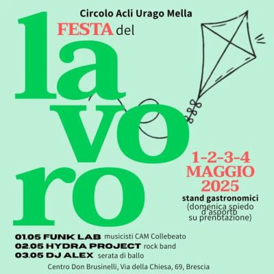 Festa del lavoro - Circolo Urago Mella (BS)