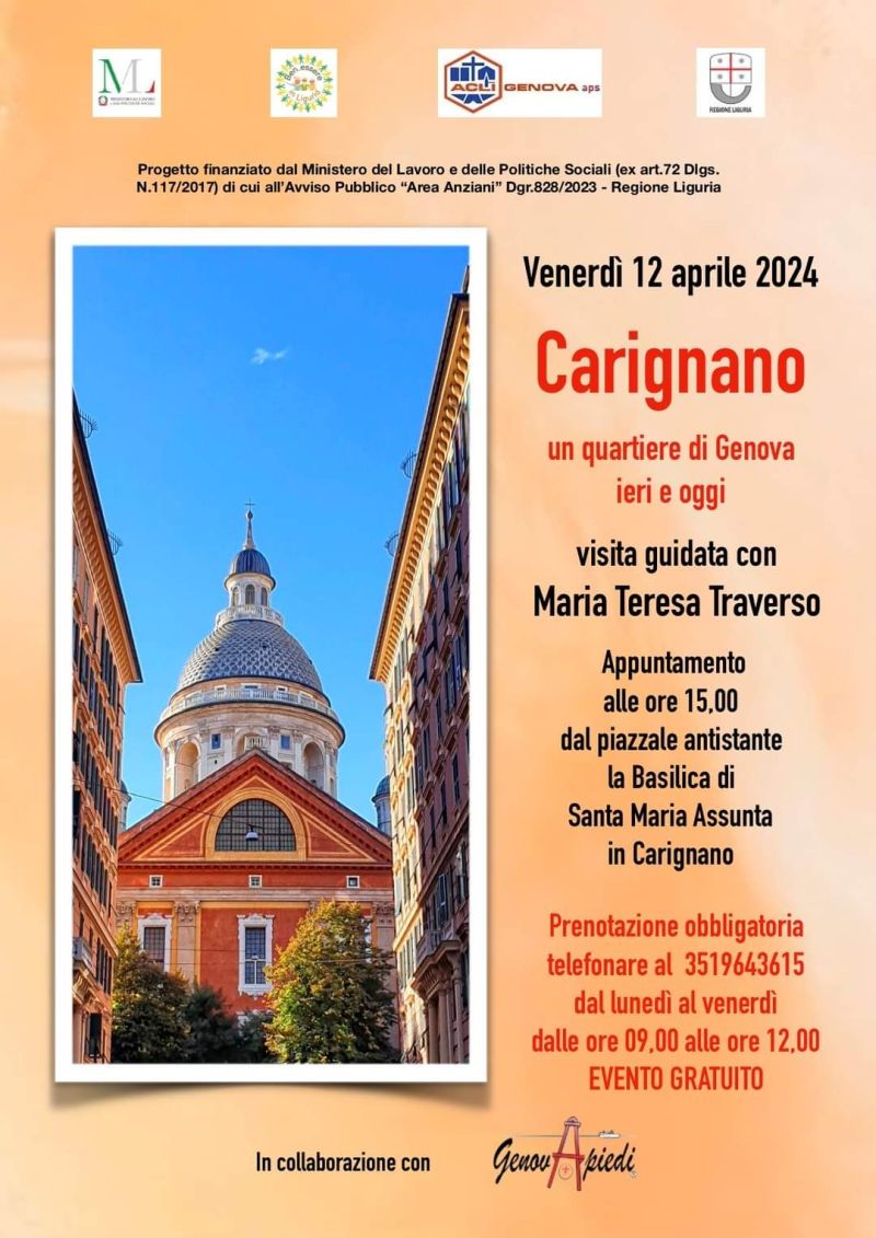 Carignano: Un quartiere di Genova ieri e oggi - Acli Genova (GE)